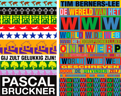 Covers for Pascal Bruckner and Tim Berners Lee
